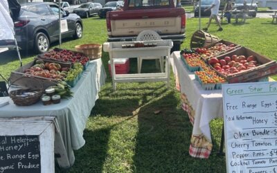 Today at the Saucon Valley Farmer’s Market in Hellertown